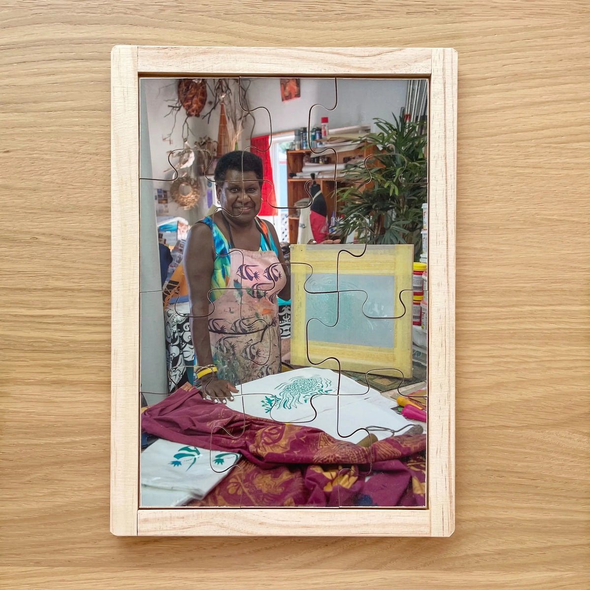 Torres Strait Islander People Puzzle Set — single puzzle detail