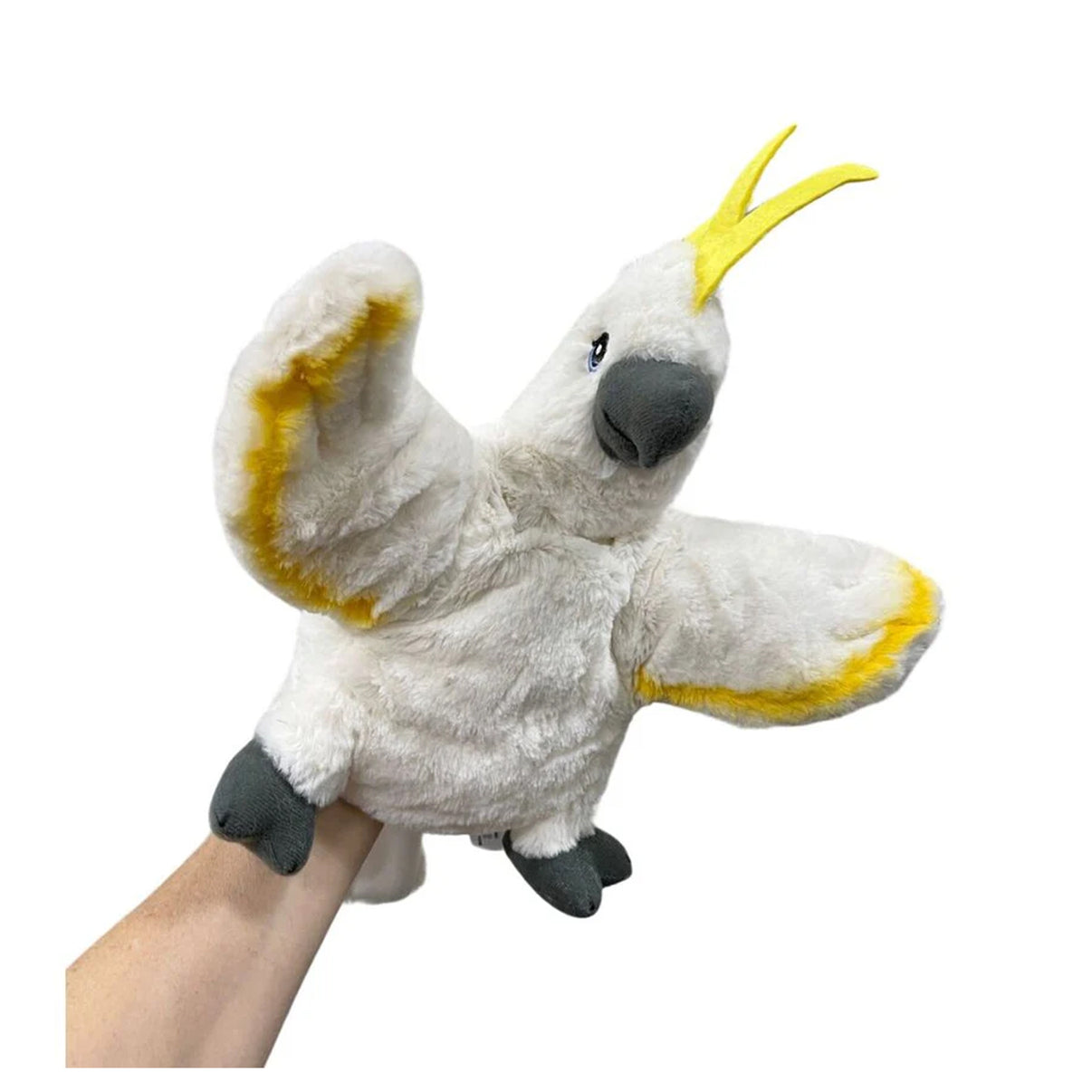 Eco Cockatoo Puppet 25cm