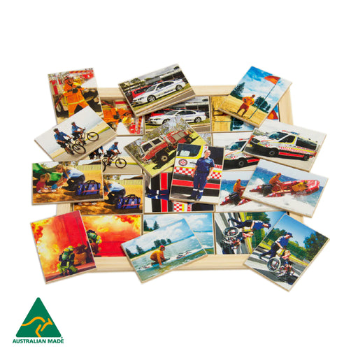 Emergency Services Large Memory Game