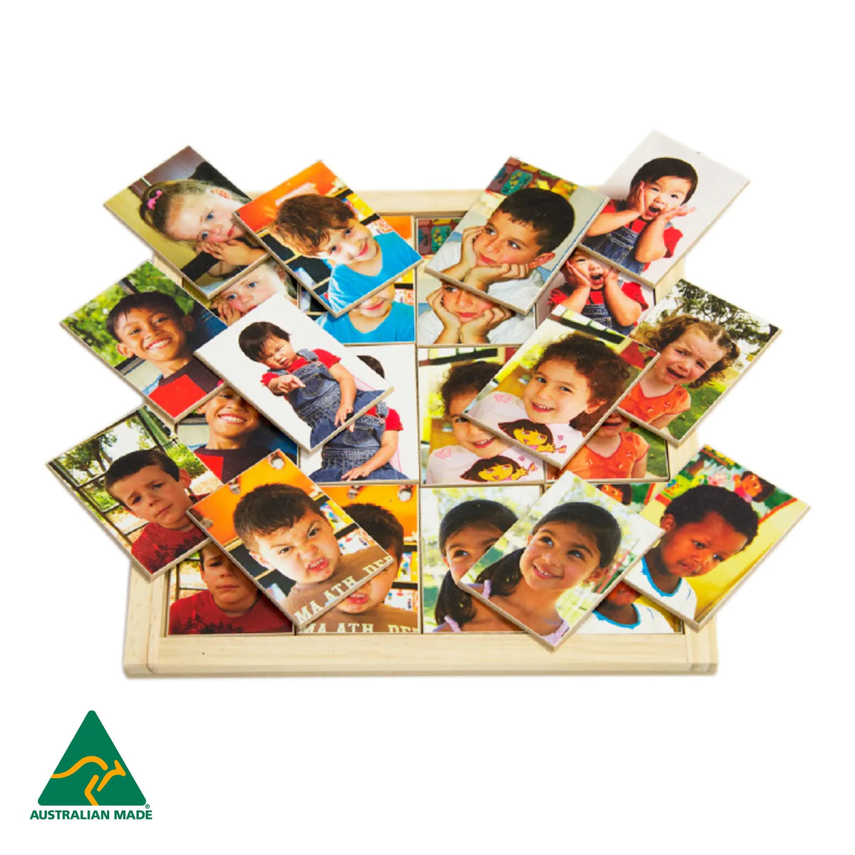 Emotions Large Memory Game — Australian-made emotions memory matching game for early childhood classrooms