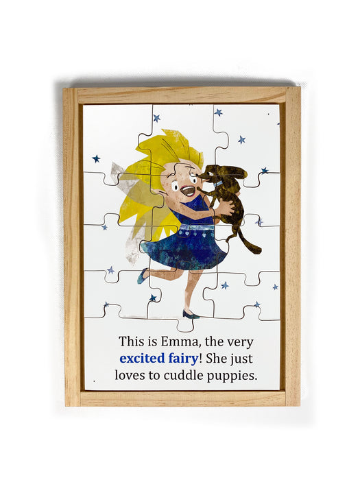 Excited Emotional Fairies Large Story Puzzle