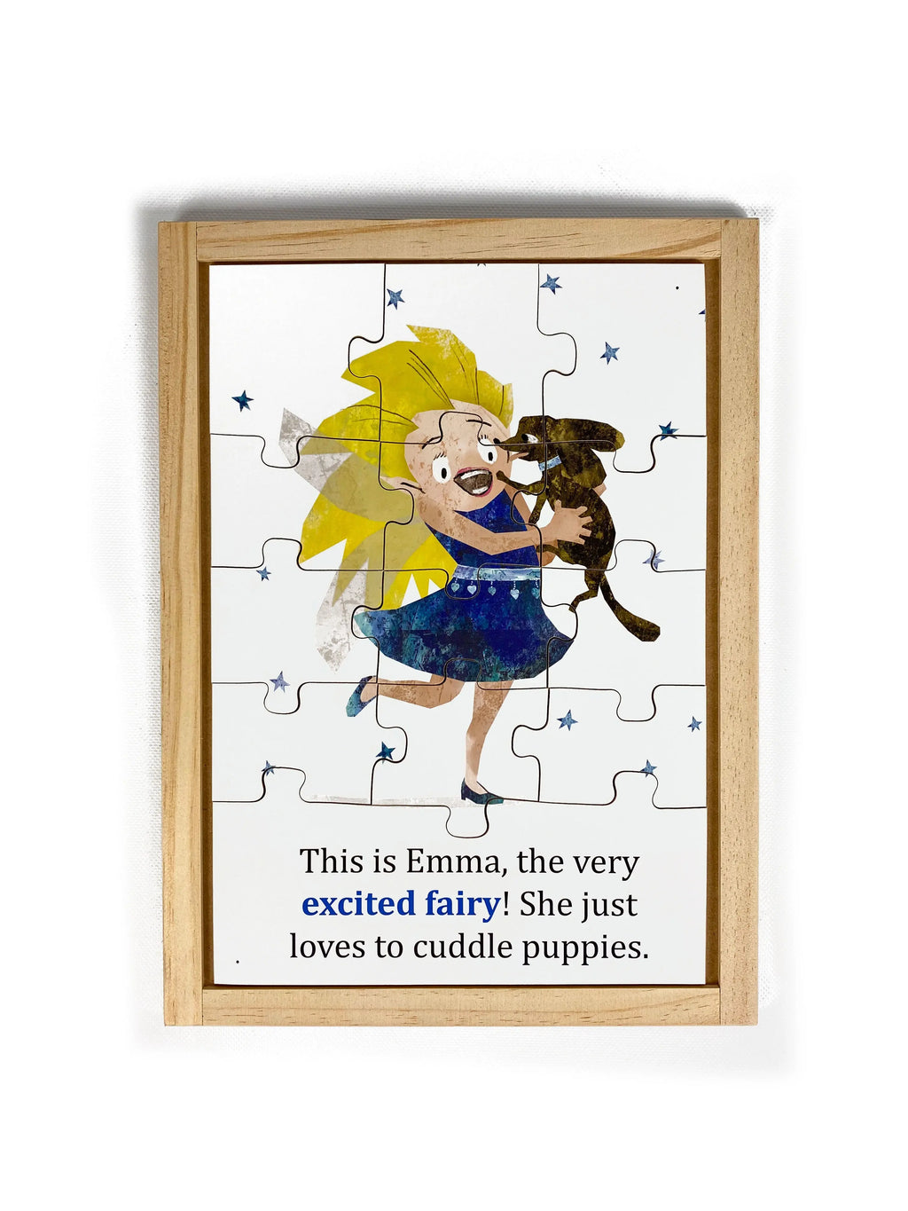Emotional Fairies Set — Excited fairy puzzle