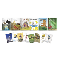 Fairy Tale Big Book Set of 6 - With 8 FREE Large 'Emotional Fairies' Posters