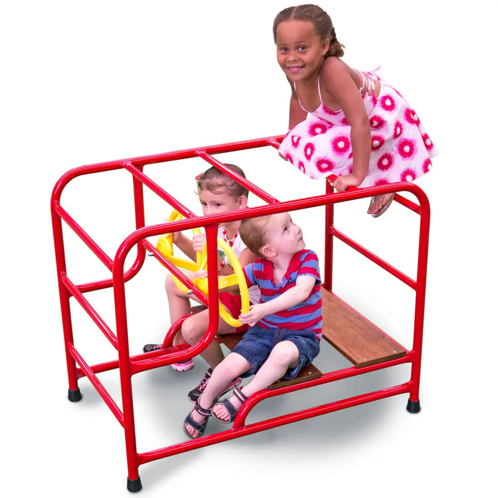Fire Truck — Australian-made wooden ride-on fire truck for early childhood classrooms, ages 3+