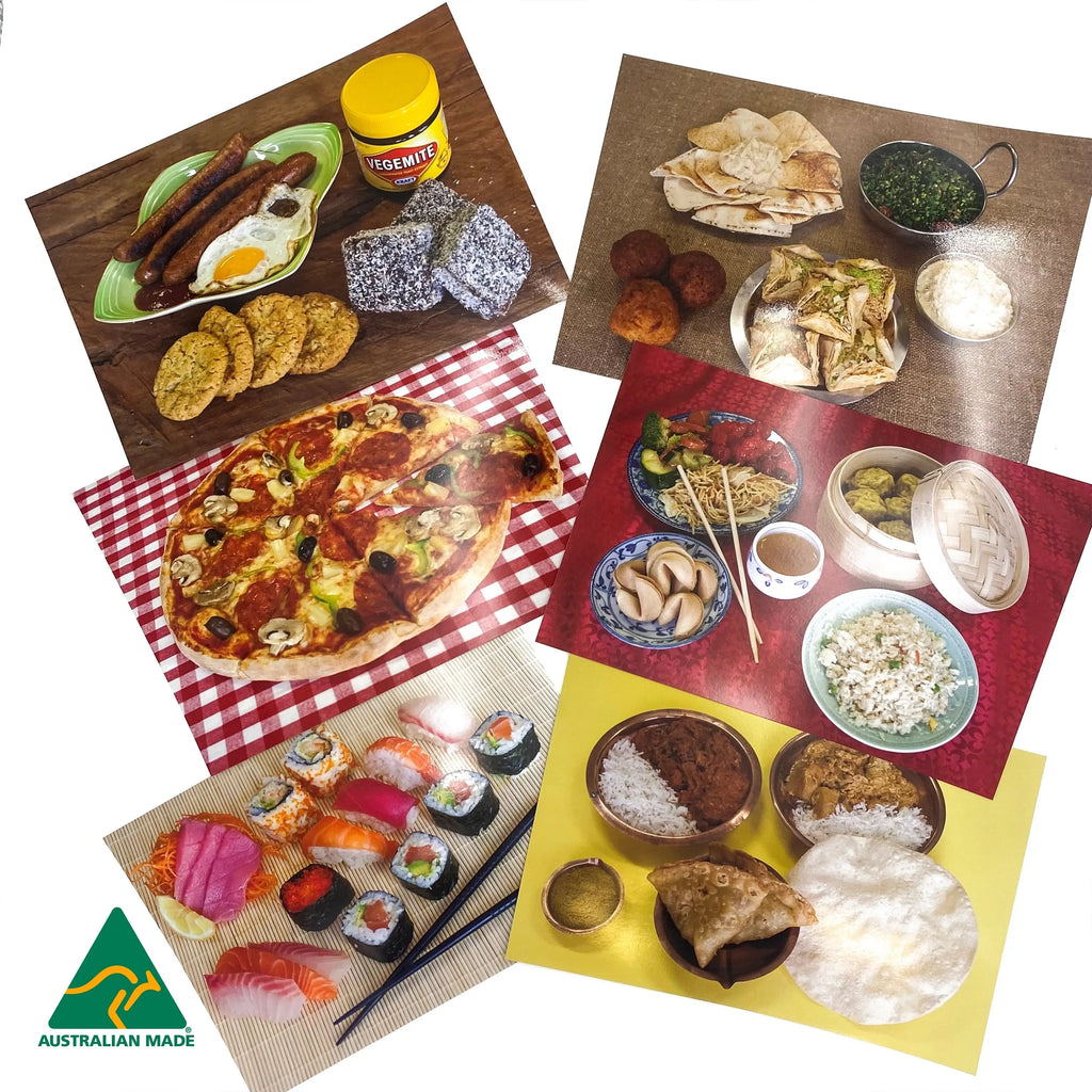Food from the World Poster Pack — educational classroom resource — Australian-made by Education National, ages 3+