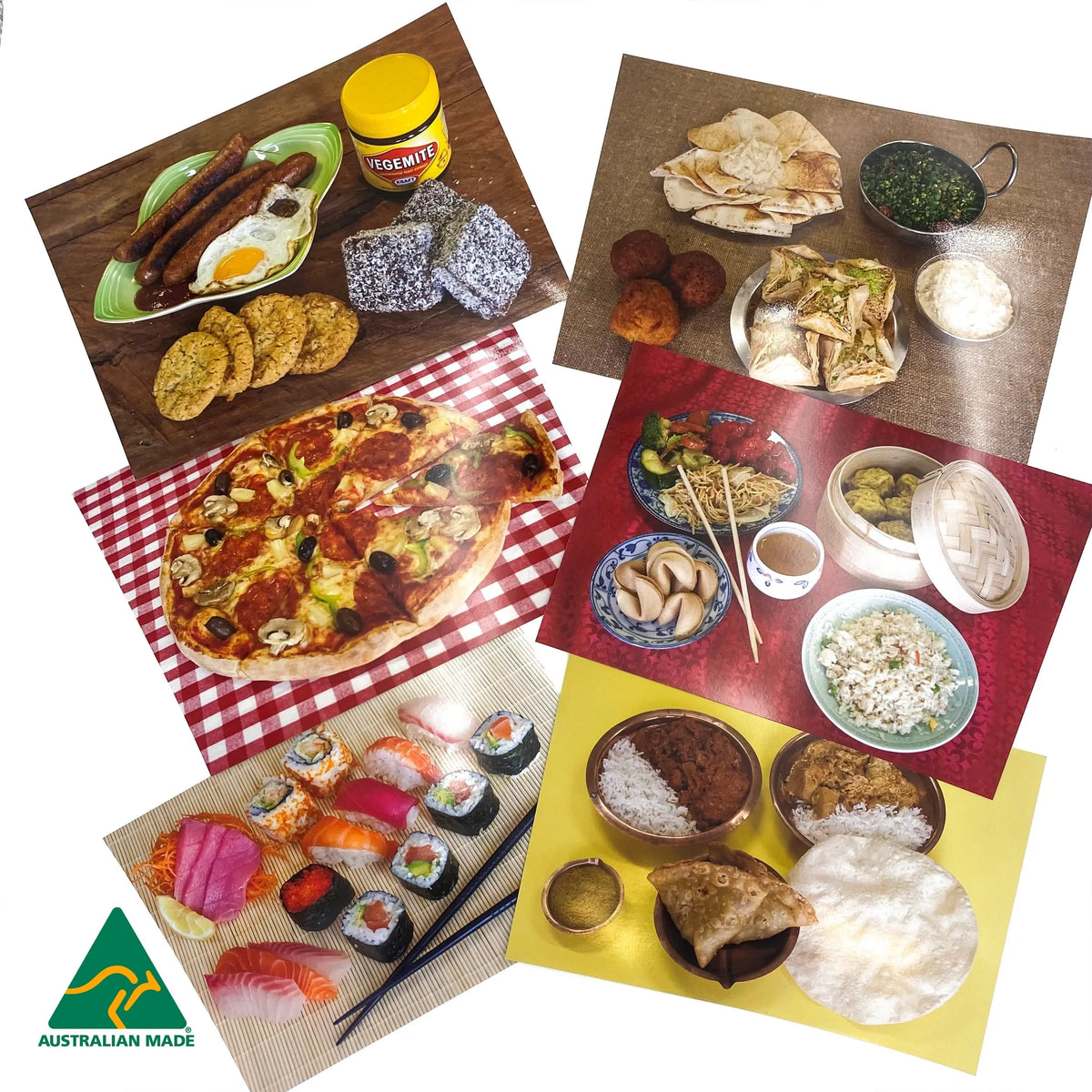 Food from the World Poster Pack — educational classroom resource — Australian-made by Education National, ages 3+