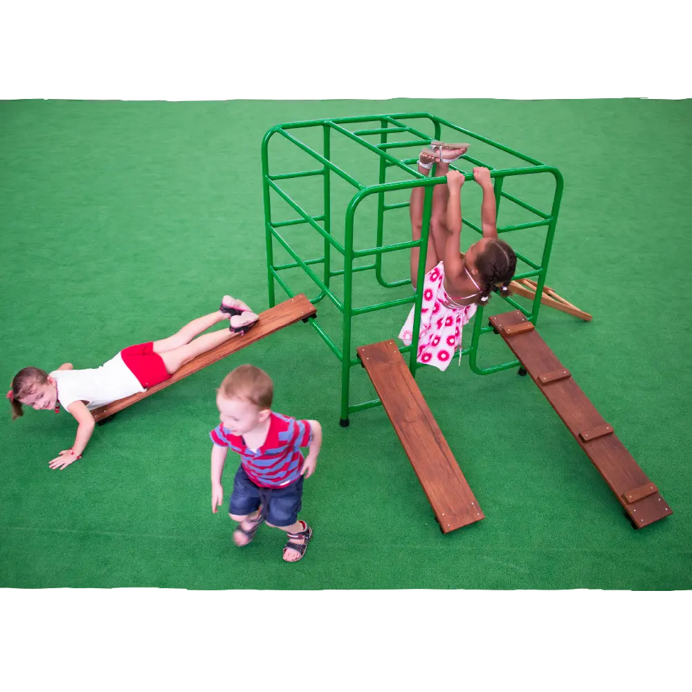 Giant Block and Plank Set — Australian-made wooden giant block and plank construction set for classrooms