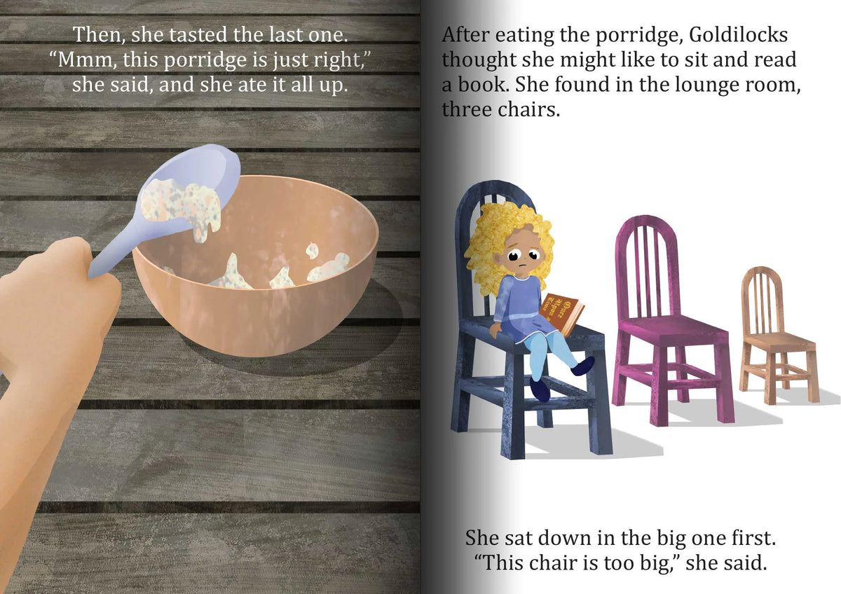 Goldilocks and the Three Koalas Big Book — additional view