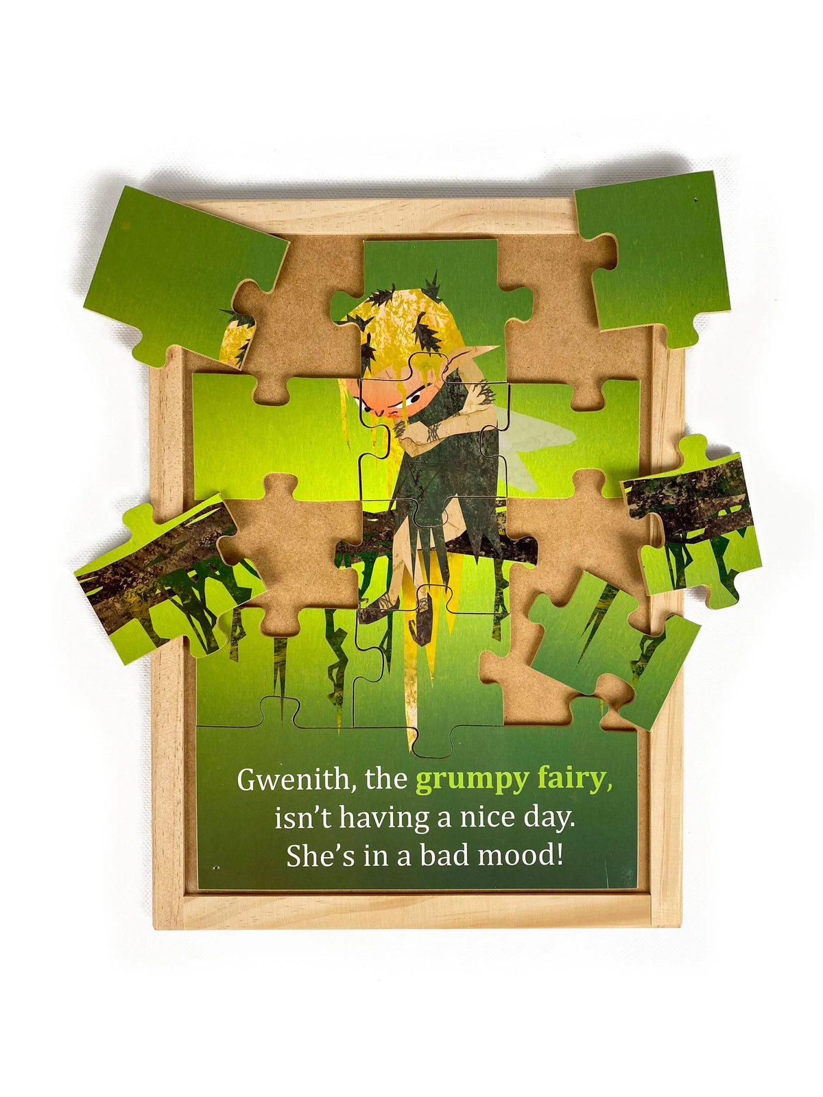 Emotional Fairies Set — Grumpy fairy puzzle alternative view