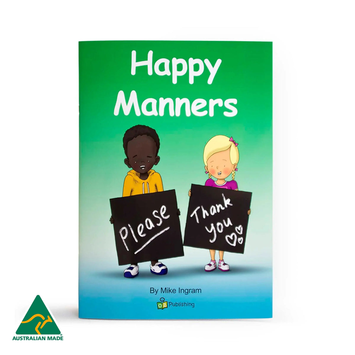 Happy Manners Big Book — Australian-made educational big book for early childhood classrooms, ages 3+