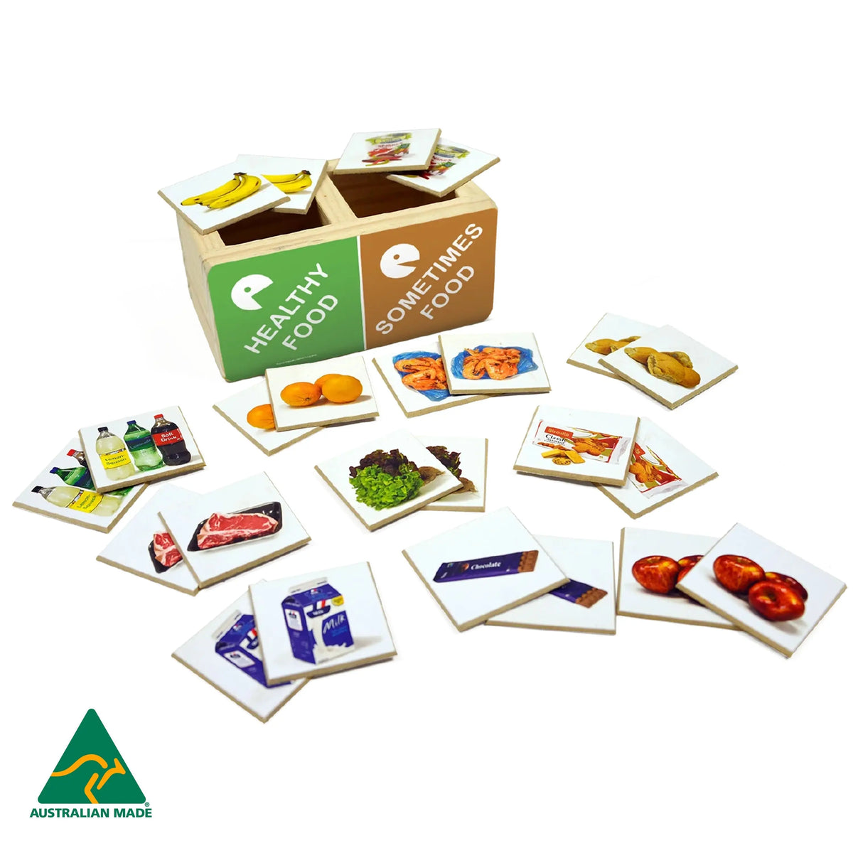Healthy/Sometimes Food Game — Australian-made nutrition board game for early childhood classrooms