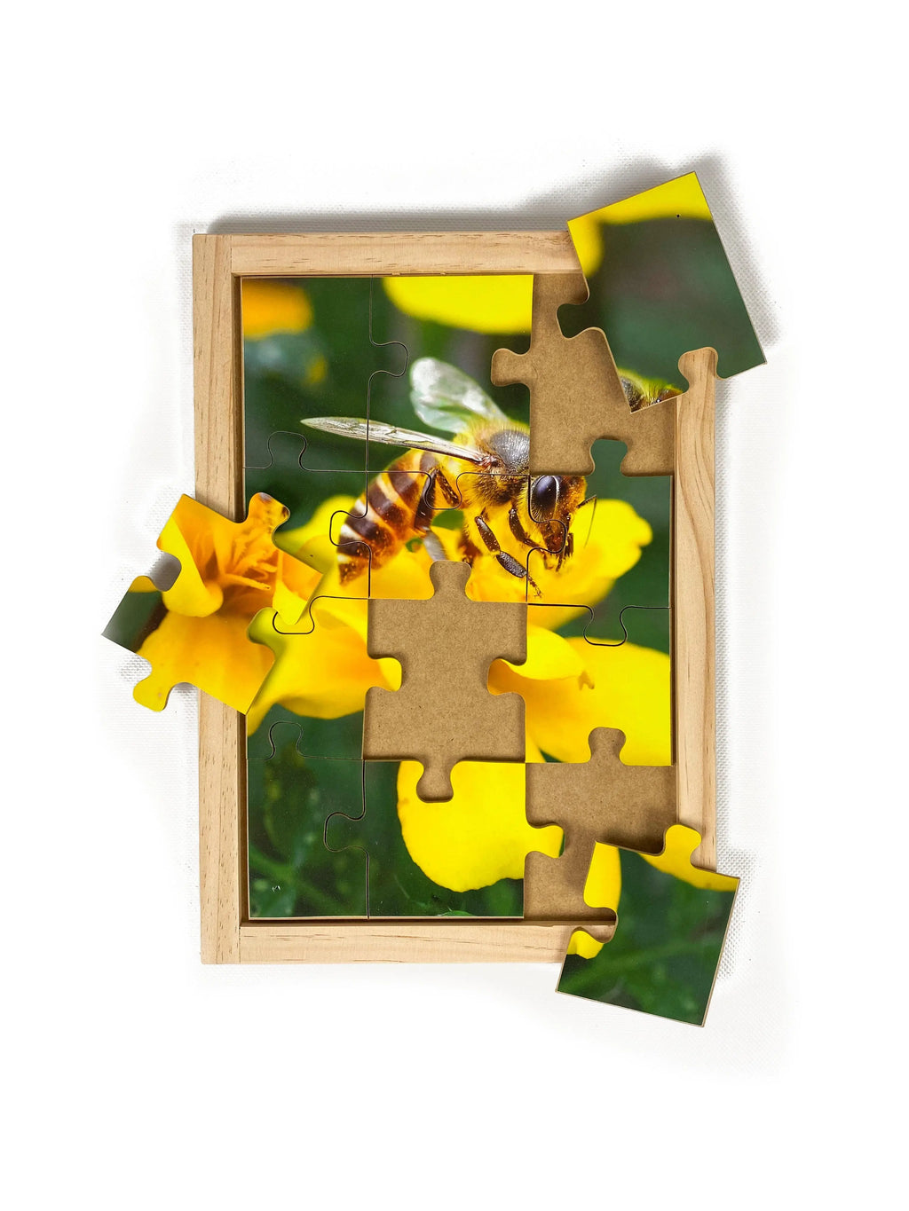 Garden Bugs Set — Honey Bee puzzle alternative view