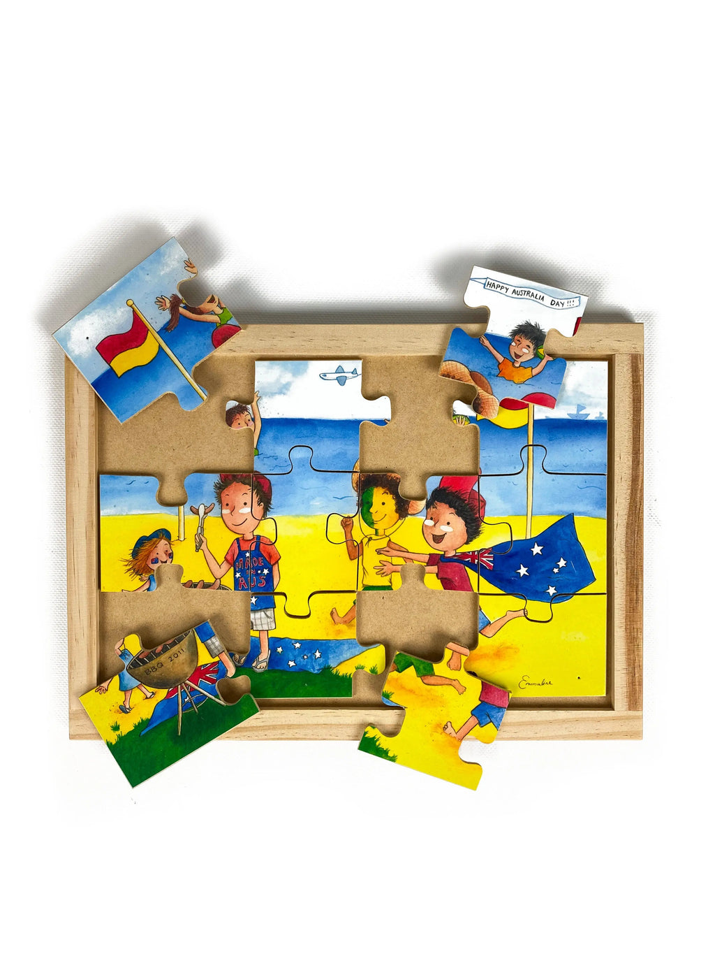 Celebrations Puzzle Set — in classroom use