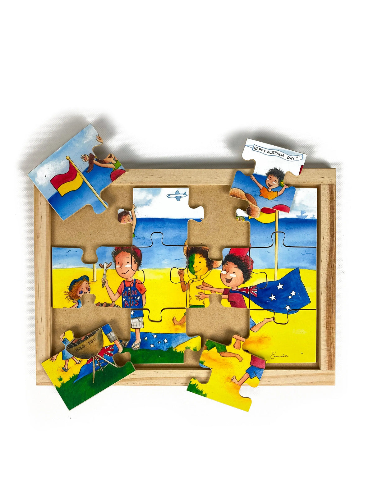 Celebrations Puzzle Set — in classroom use