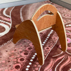 Boomerang Classroom Chair — side view of classroom chair