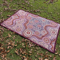 Sand Dreaming Cotton Throw
