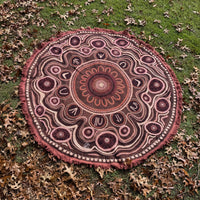 Yarning Circle Cotton Throw