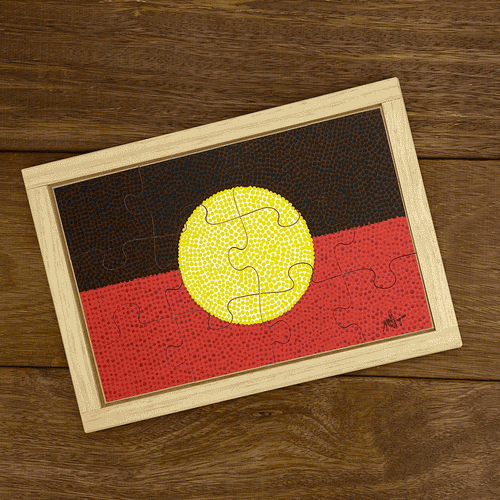 Australian Indigenous Flag Puzzles Education National