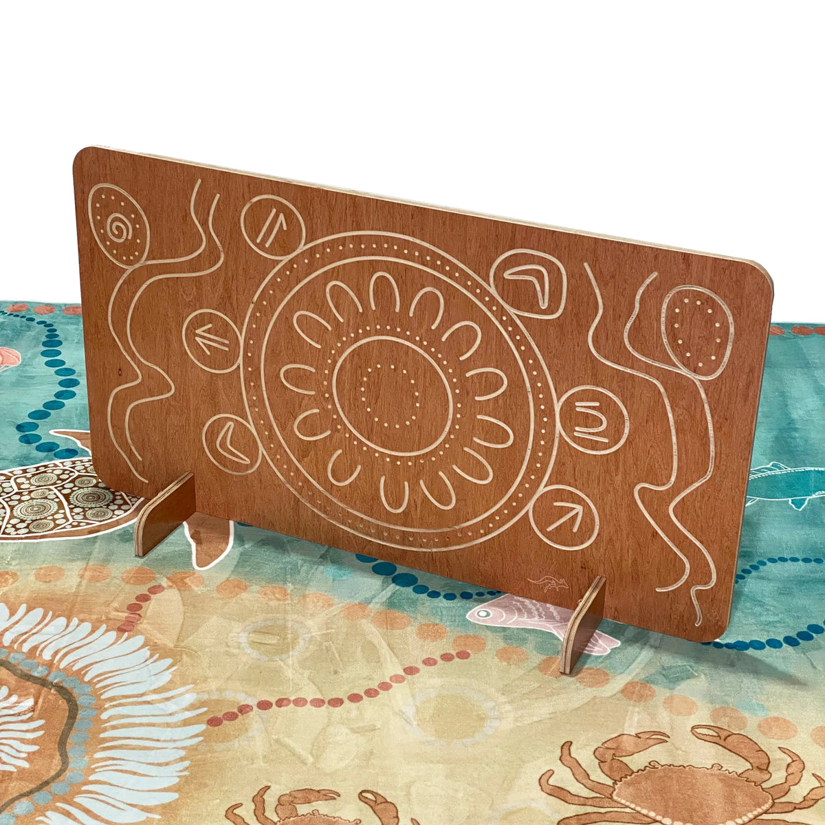 Yarning Circle Indigenous Room Divider — additional view of room divider