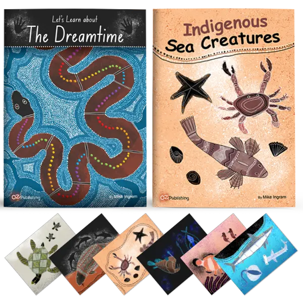 Indigenous Big Book Set of 2 — Australian-made Indigenous educational big books with FREE posters, ages 3+