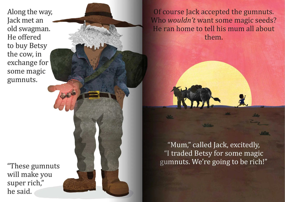 Jack and the Gumnut Stalk Big Book — alternative view