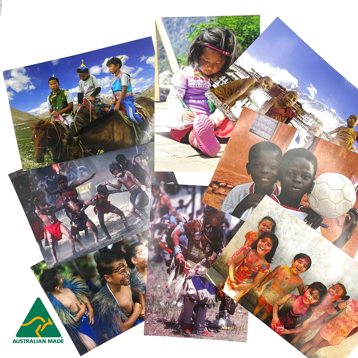 Kids of the World Poster Pack — educational classroom resource — Australian-made by Education National, ages 3+
