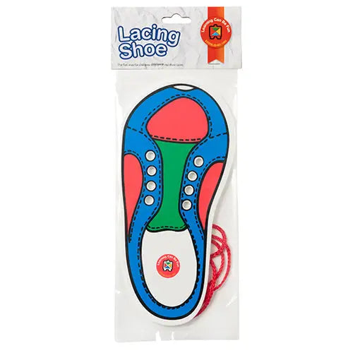 Lace-it Shoe — threading shoe for early childhood fine-motor and lacing practice