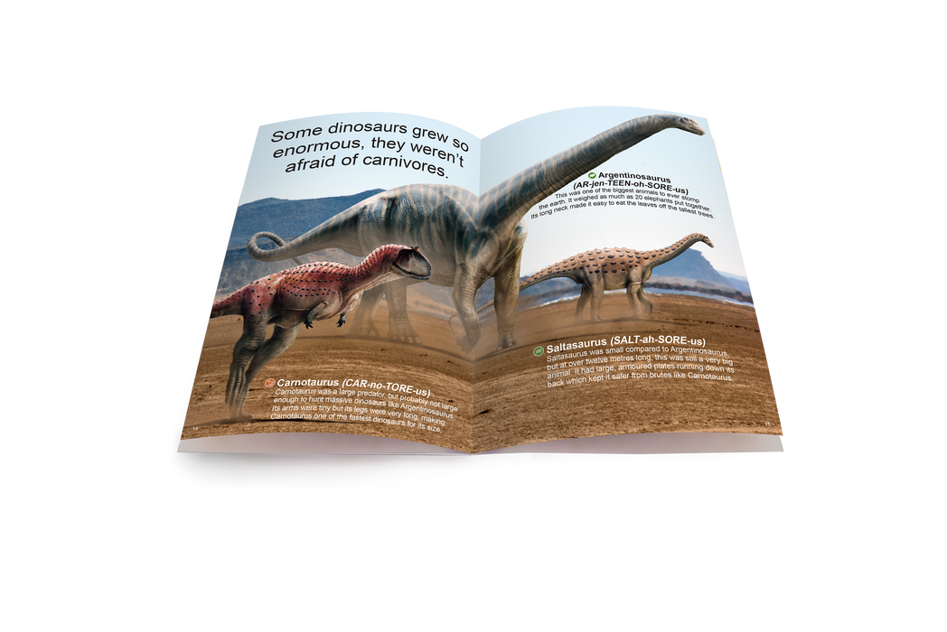 Land of the Dinosaurs Medium Book with Cd