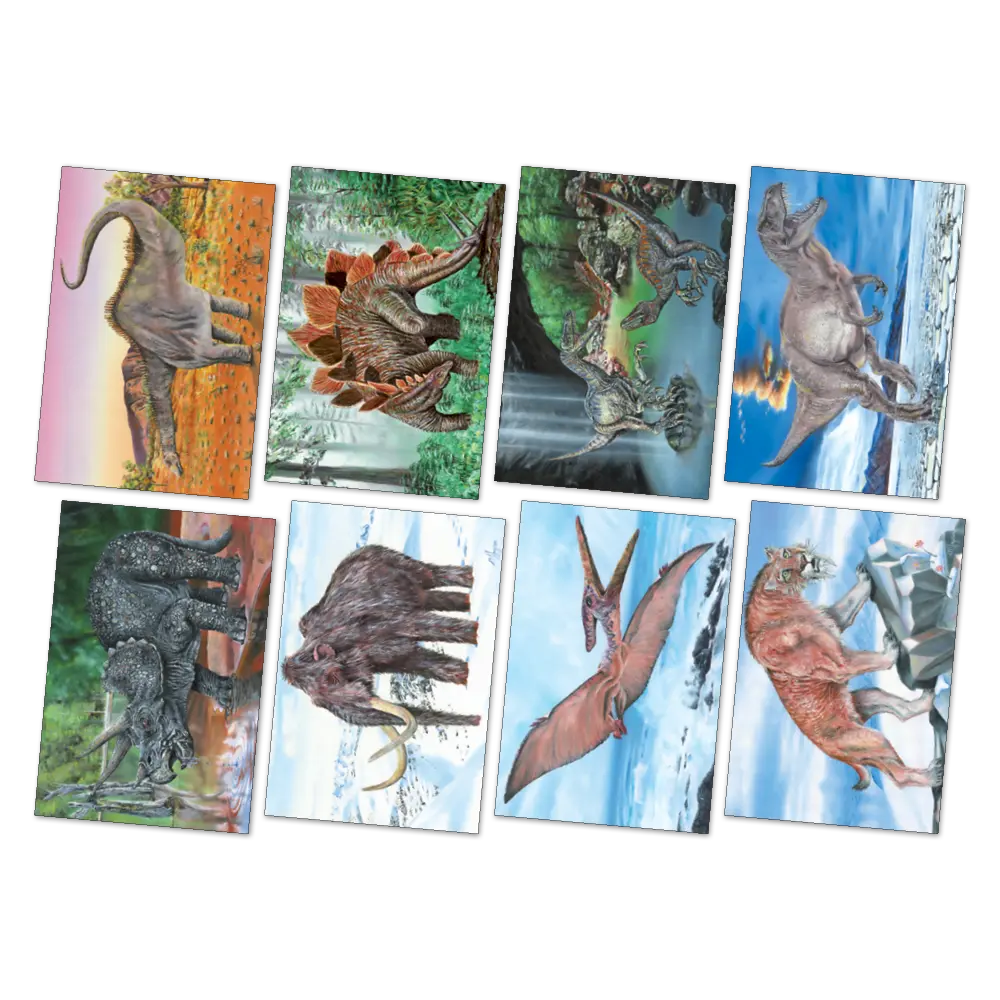Large Prehistoric Animals Poster Pack — alternative view