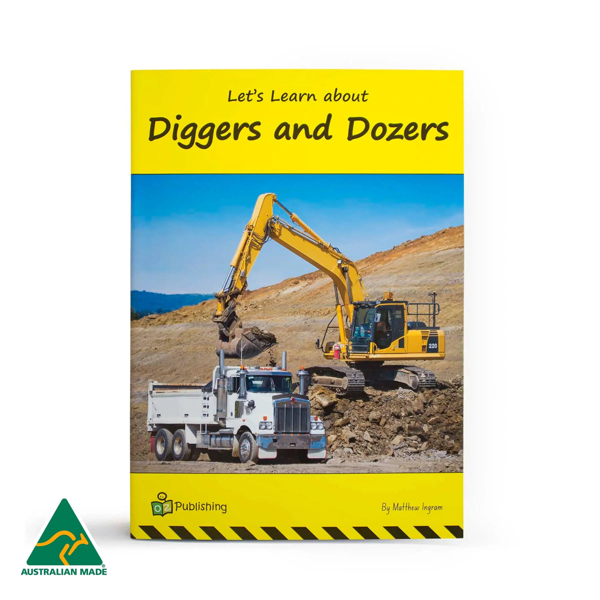 Let's Learn about Diggers and Dozers Big Book — Australian-made educational big book for early childhood classrooms, ages 3+