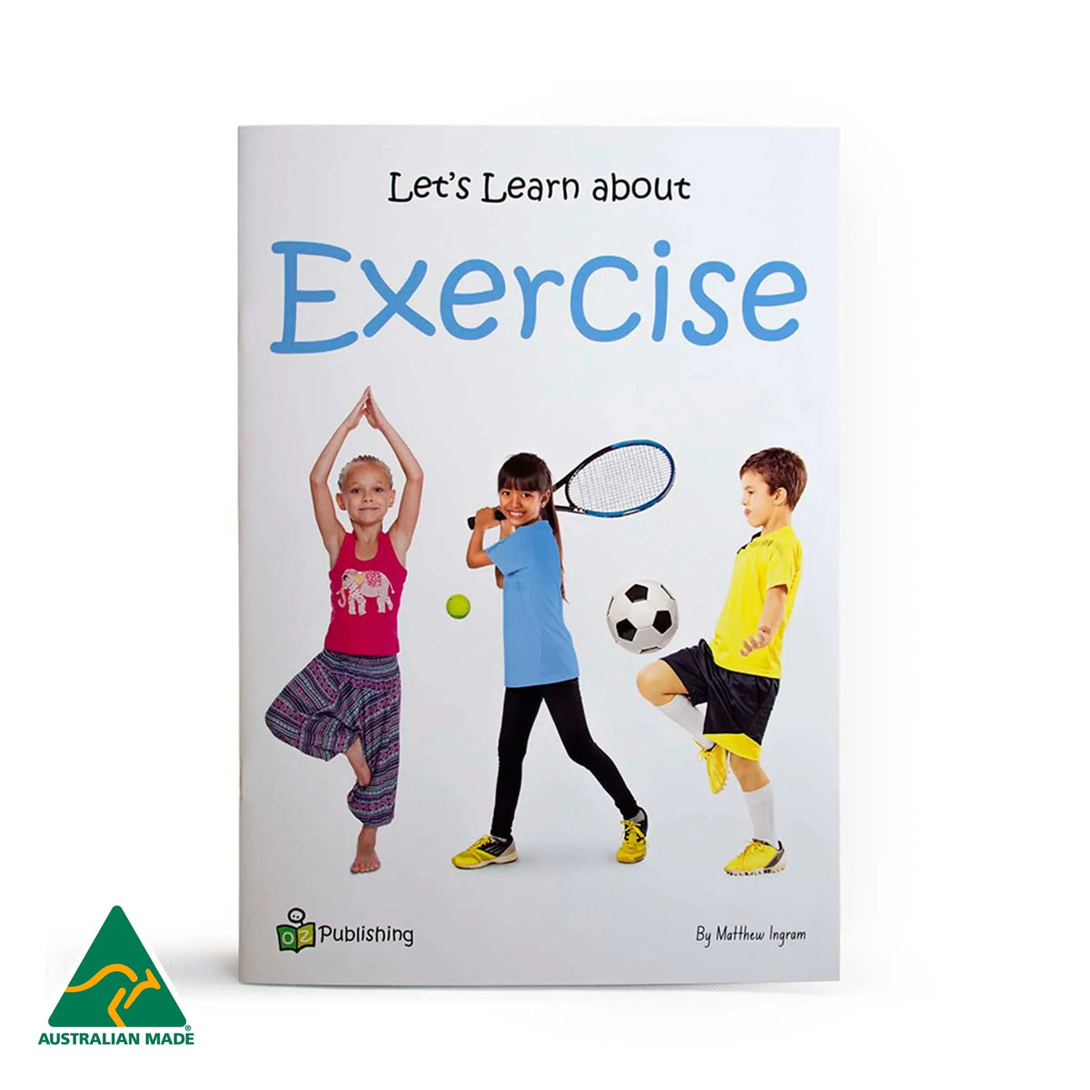 Let's Learn about Exercise Big Book — Australian-made educational big book for early childhood classrooms, ages 3+