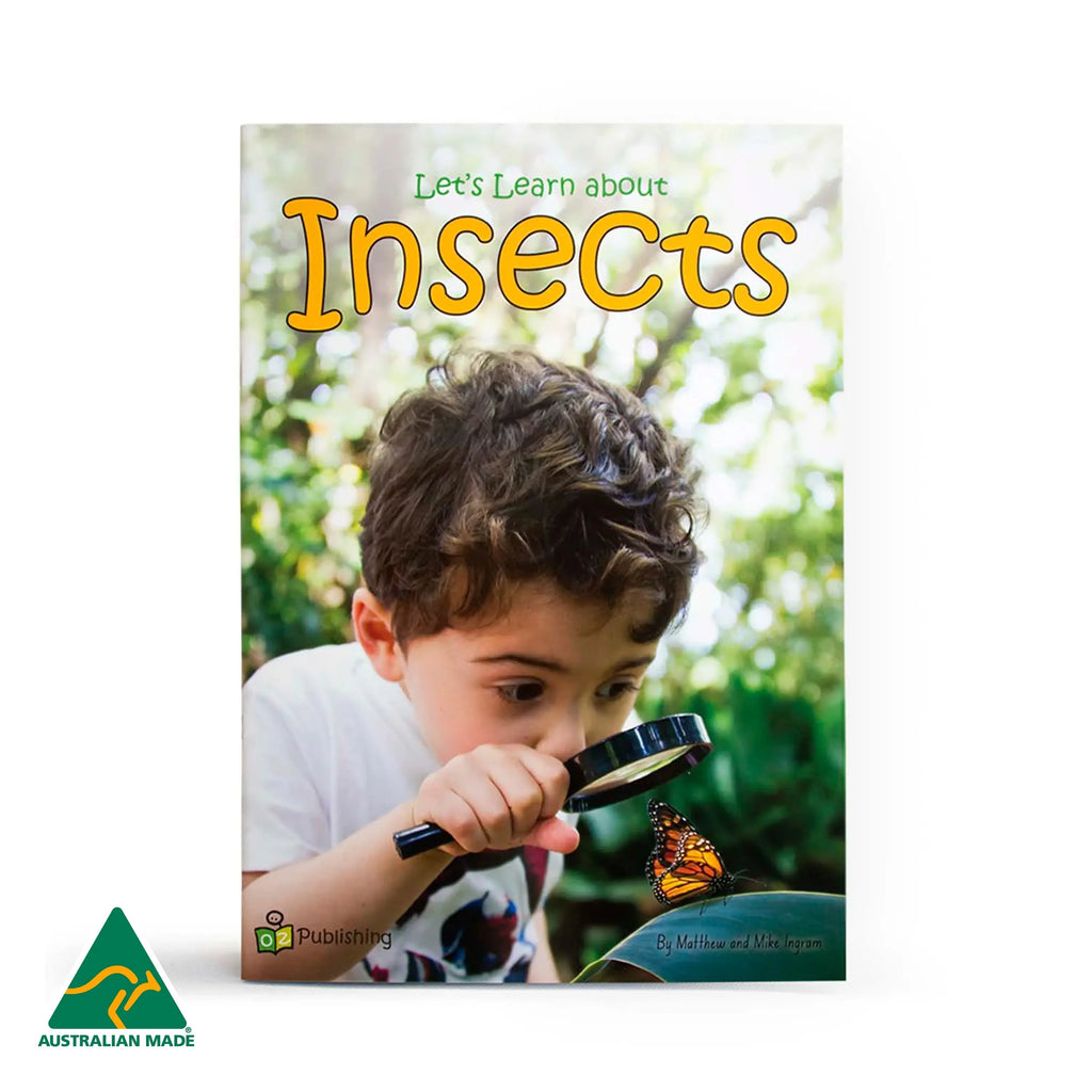 Let's Learn about Insects Big Book — Australian-made educational big book for early childhood classrooms, ages 3+
