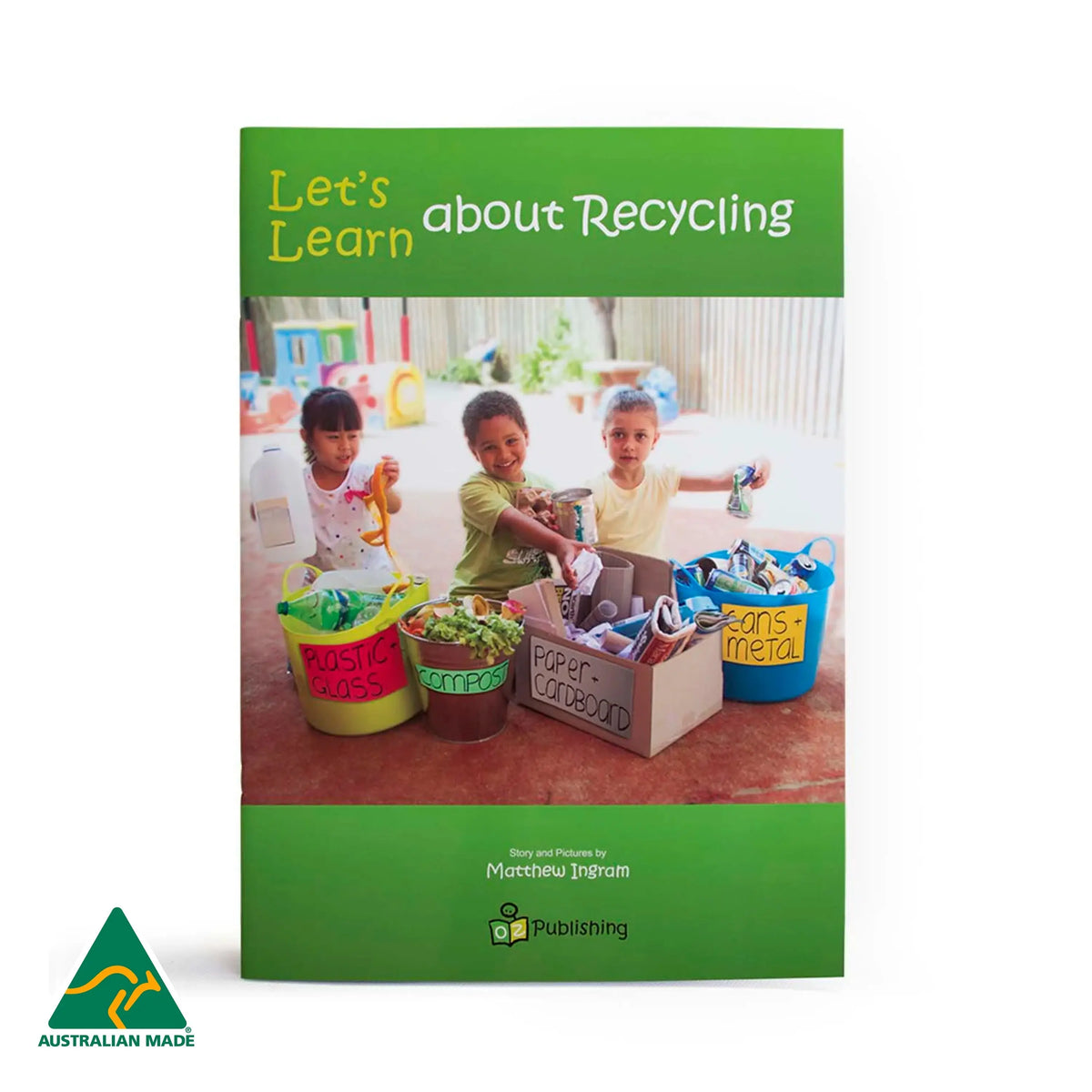 Let's Learn about Recycling Big Book — Australian-made educational big book for early childhood classrooms, ages 3+