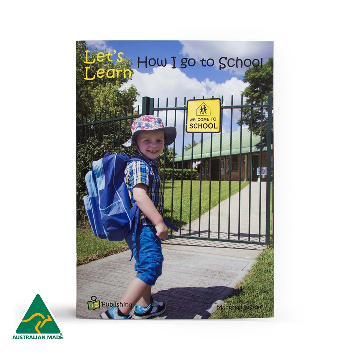 Let's Learn how I go to School Big Book — Australian-made educational big book for early childhood classrooms, ages 3+
