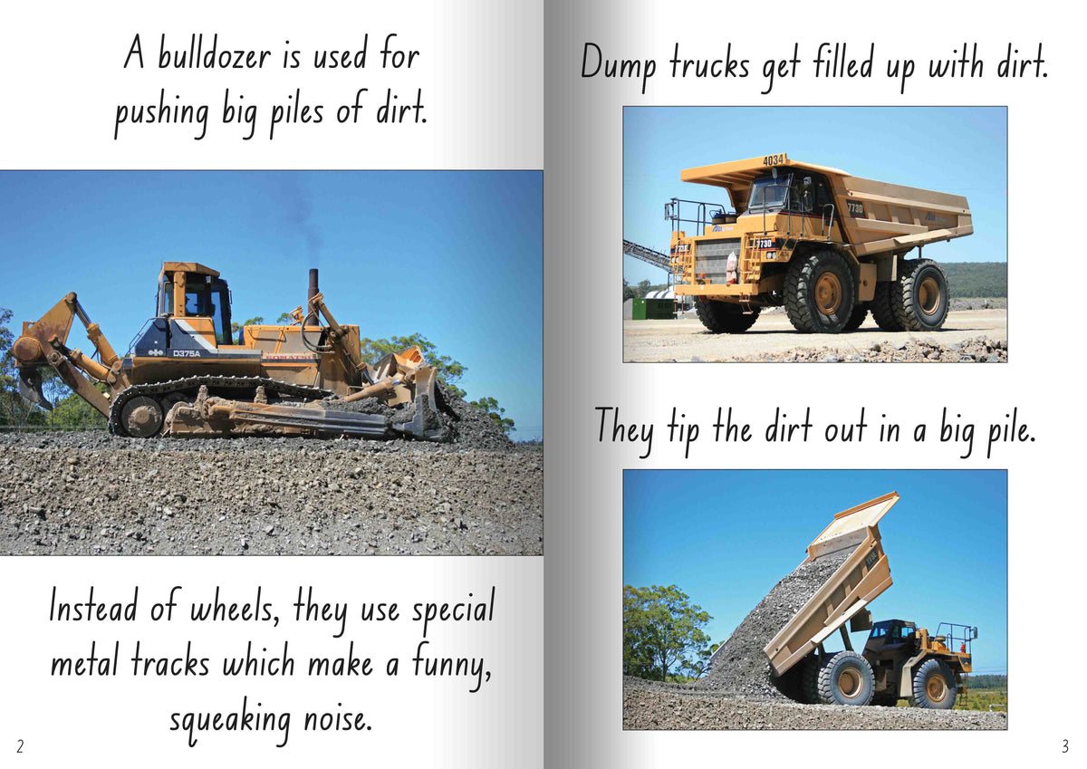Let's Learn about Diggers and Dozers Big Book — alternative view
