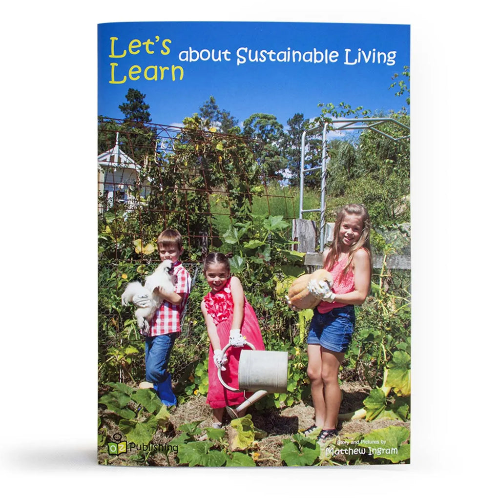 Earth Hour Teachers Resource Kit — Let's Learn about Sustainable Living Big Book component included in kit