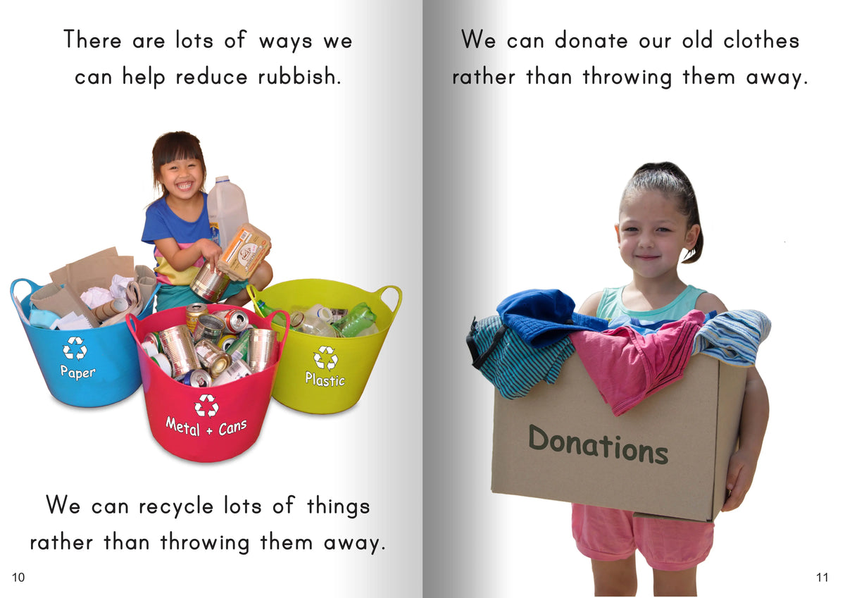 Let's Learn about where the Rubbish Goes Big Book — additional view