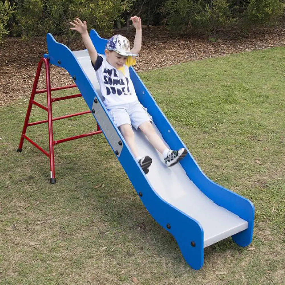Long Slide — outdoor wooden long slide for early childhood playgrounds, Australian-made