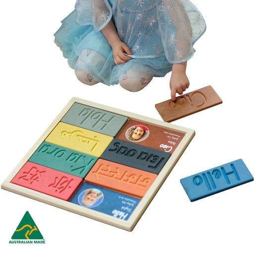 Multicultural Languages Finger Tracing Cards
