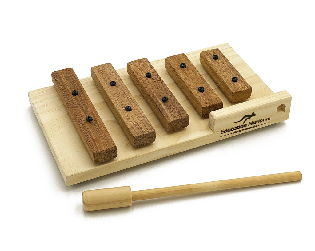 Natural Earth Music Set of 7 Instruments — close-up of instrument detail