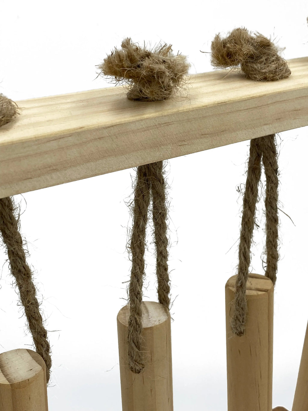 Natural Wooden Chimes — alternative view