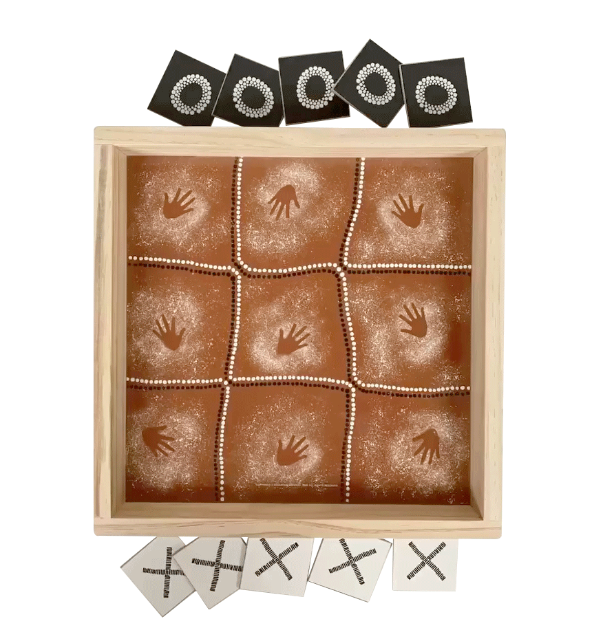 Naughts and Crosses Bush Game — alternative view
