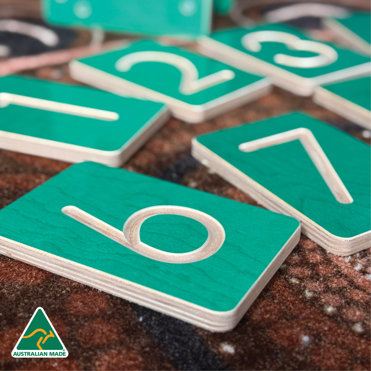 Finger Tracing Numbers Cards