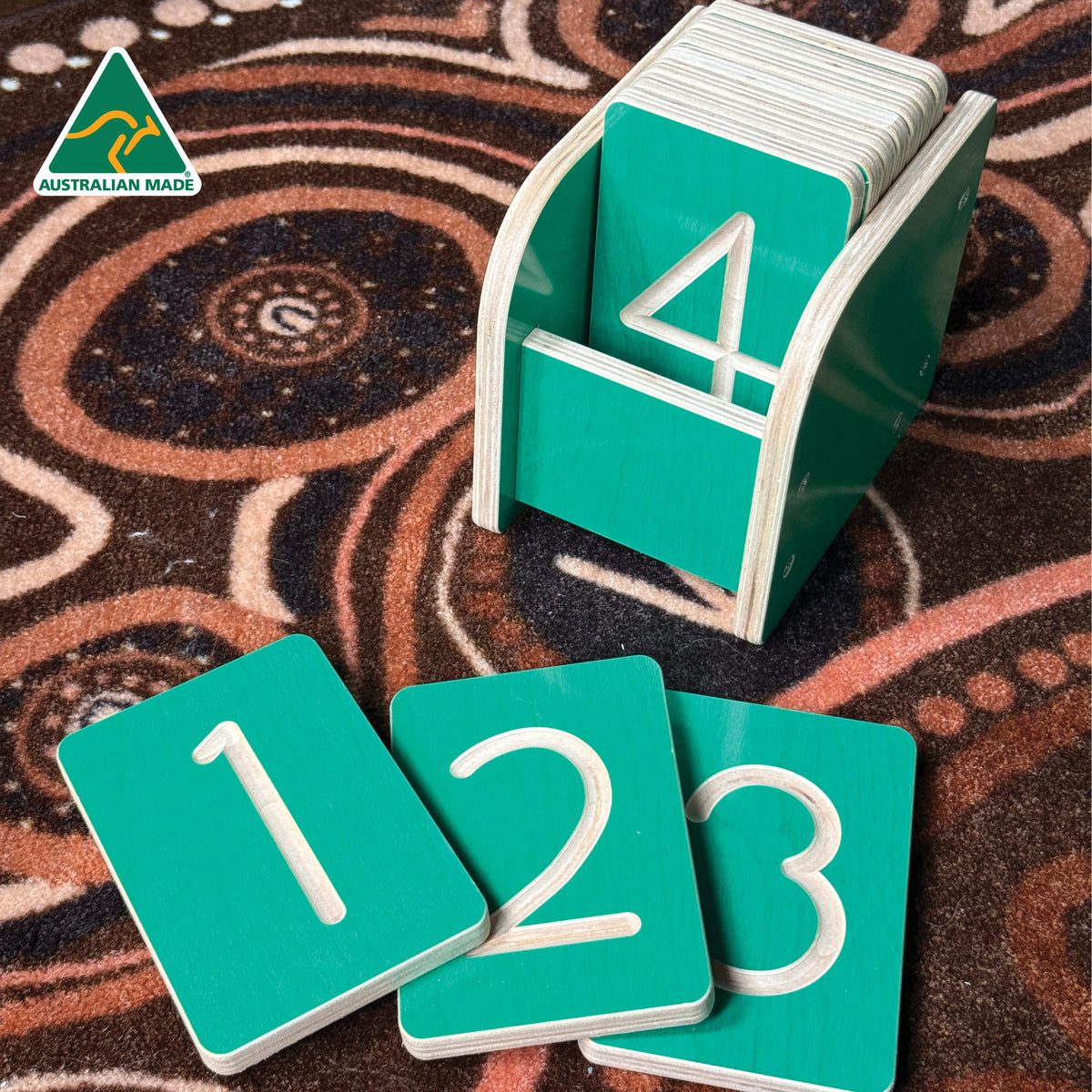 Finger Tracing Numbers Cards