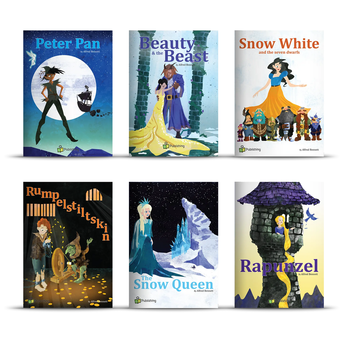 Once upon a time Fairy Tale Big Book Set of 6 — Australian-made fairy tale big book set for early literacy