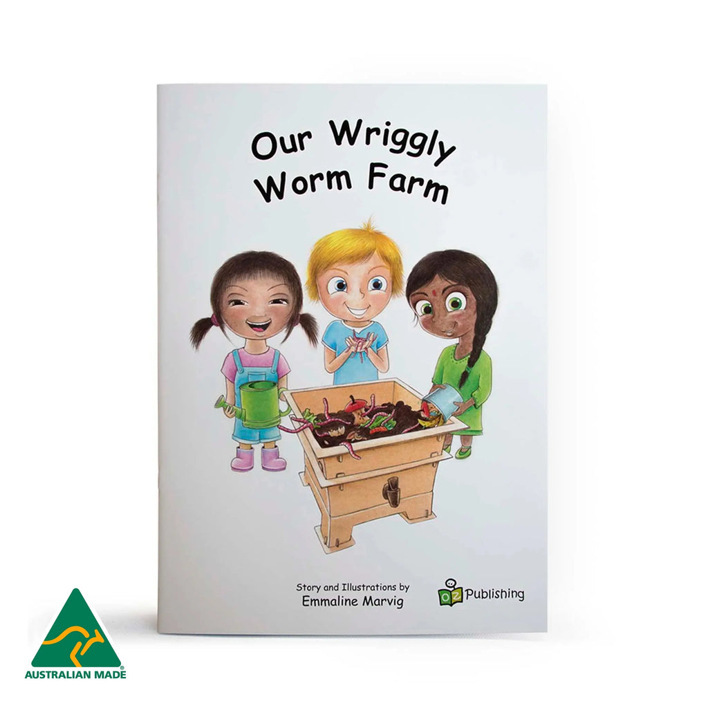 Our Wriggly Worm Farm Big Book — Australian-made educational big book for early childhood classrooms, ages 3+