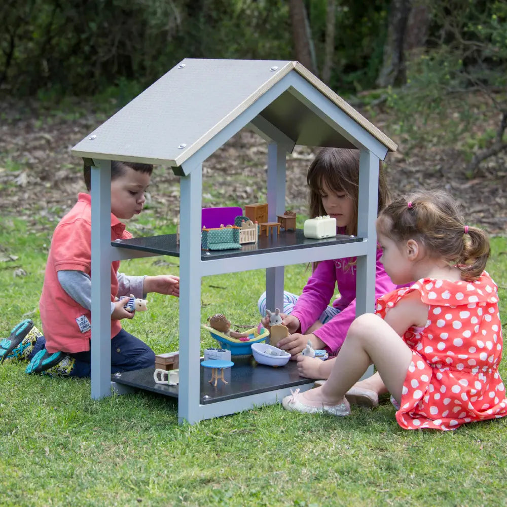 Outdoor Doll's House — Australian-made wooden outdoor doll's house for early childhood imaginative play