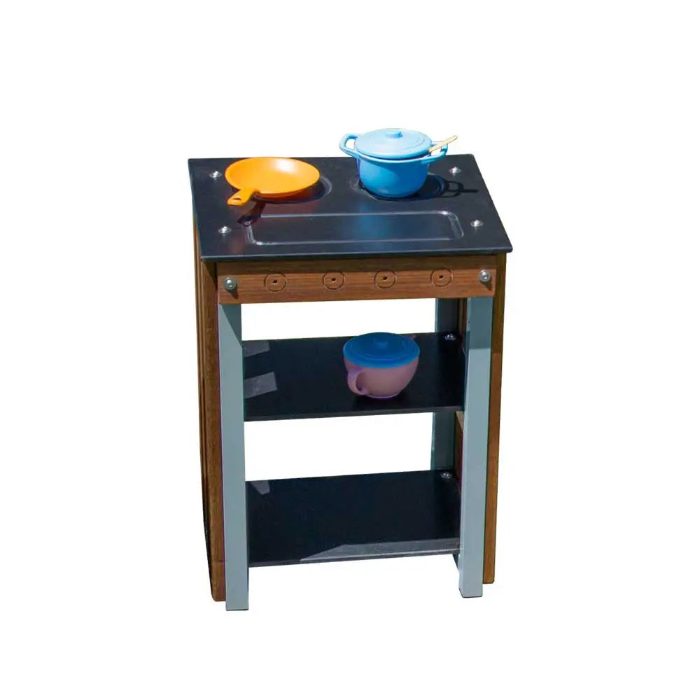 Outdoor Stove — Australian-made wooden outdoor stove for early childhood imaginative play