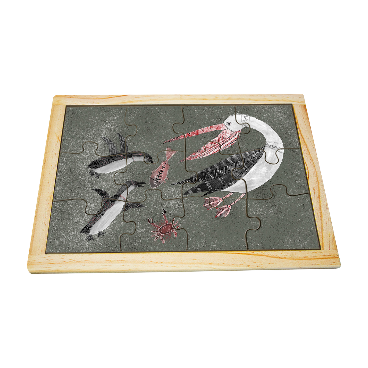 Pelican and Penguins Puzzle