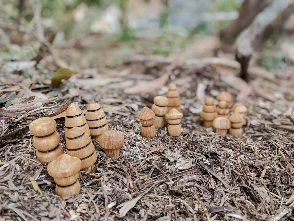 Small World Diverse Wooden Figurine Set — multicultural wooden figurine set for early childhood play